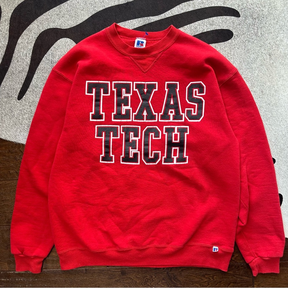 Vintage Texas Tech Russell Crewneck